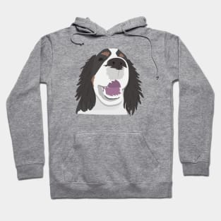 Springer Spaniel Happy Face Hoodie